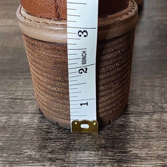 Zodiac Women's Boots Block Heel Side Zipper Brown Size 10 - Picture 12 of 12